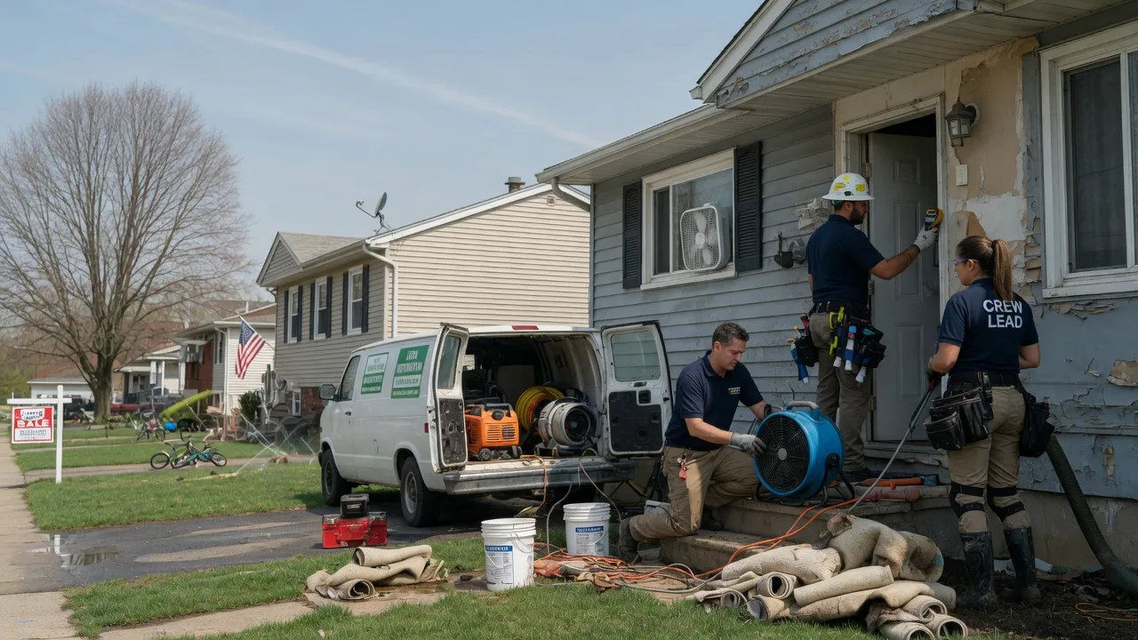 Flood Cleanup in Valley Springs, SD near me