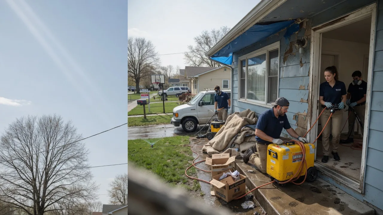 Basement Flood Cleanup in Valley Springs, SD near me